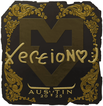 Sticker | xertioN (Vàng) | Austin 2025