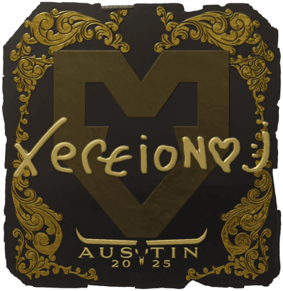 Sticker | xertioN (Gold) | Austin 2025