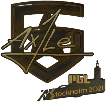 Sticker | Ax1Le (Vàng) | Stockholm 2021
