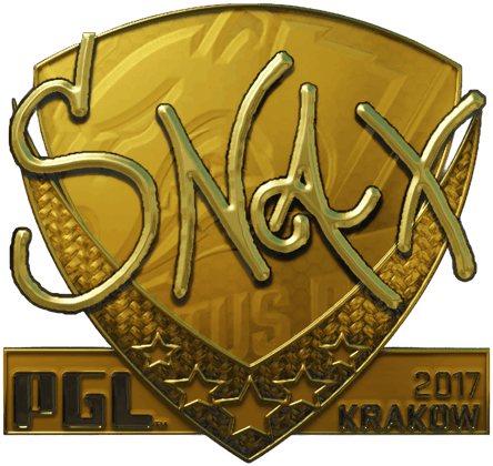 Sticker | Snax (Gold) | Krakow 2017