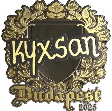 Adesivo | kyxsan (Oro) | Budapest 2025