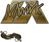 Sticker | nawwk (Gold) | Paris 2023