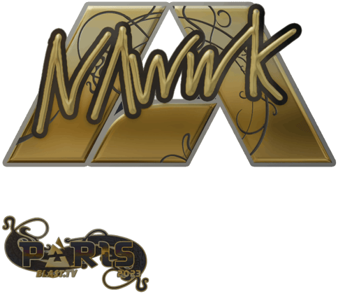 Sticker | nawwk (złota) | Paryż 2023