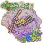 Sticker | Jame (Holo, Champion) | Rio 2022 image