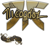 Sticker | nicoodoz (Gold) | Paris 2023