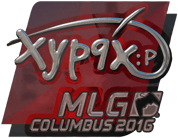 Sticker | Xyp9x (Foil) | MLG Columbus 2016 image