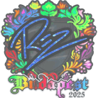Sticker | REZ (Holo) | Budapest 2025 Sticker | REZ (Holo) | Budapest 2025 image