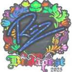 Sticker | REZ (Holo) | Budapest 2025