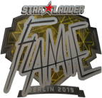 Sticker | flamie (Foil) | Berlin 2019 image