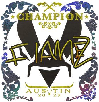 Sticker | FlameZ (holo, mestari) | Austin 2025