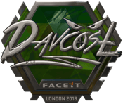 Sticker | DavCost (Foil) | London 2018