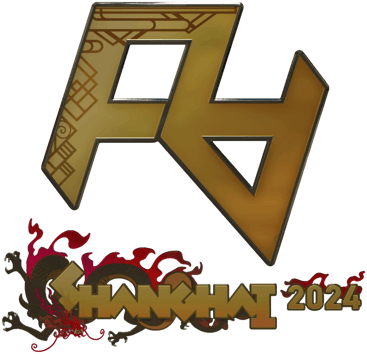 Sticker | Rare Atom (dorada) | Shanghái 2024