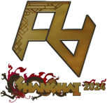 Sticker | Rare Atom (Gold) | Shanghai 2024