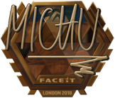 Sticker | MICHU (Gold) | London 2018 image