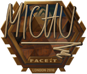 Sticker | MICHU (Gold) | London 2018