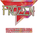 Sticker | frozen (Holo) | Copenhagen 2024 image