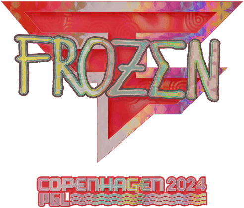 Sticker | frozen (holo) | Copenhague 2024