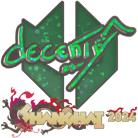 Sticker | decenty (Glitter) | Shanghai 2024 image