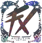 Sticker | Fluxo (Holo) | Austin 2025
