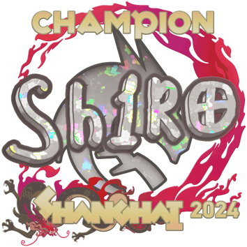 Sticker | sh1ro (hile, mestari) | Shanghai 2024