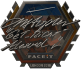 Sticker | GeT_RiGhT (Foil) | London 2018 image