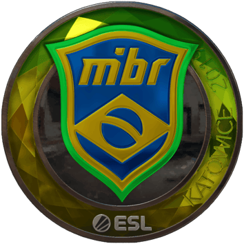 Sticker | MIBR (Parlak) | Katowice 2019