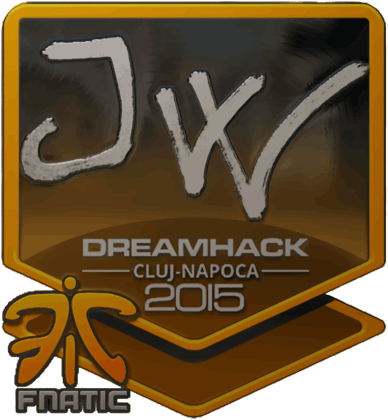 Sticker | JW (ฟอยล์) | Cluj-Napoca 2015