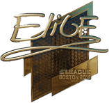 Sticker | EliGE (Gold) | Boston 2018