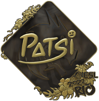 Sticker | Patsi (or) | Rio 2022