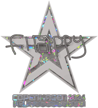 Sticker | floppy（炫光）| Copenhagen 2024