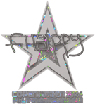 Sticker | floppy (Glitter) | Copenhagen 2024