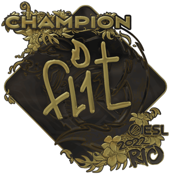 Sticker | FL1T (oro, campeón) | Río 2022