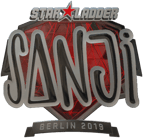Sticker | SANJI (Foil) | Berlin 2019 image