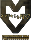 Sticker | xertioN (Gold) | Copenhagen 2024 image