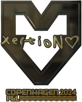 Sticker | xertioN（黃金）| Copenhagen 2024