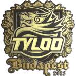 Sticker | TYLOO (Gold) | Budapest 2025