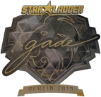 Sticker | gade (Gold) | Berlin 2019 image