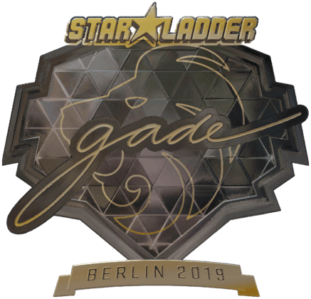 Sticker | gade (dorada) | Berlín 2019