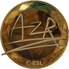 Sticker | AZR (Gold) | Katowice 2019 image