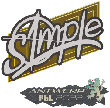Sticker | s1mple | Antwerp 2022