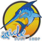 Sticker | Ocean Sunset Stabbyfish Sticker | Ocean Sunset Stabbyfish image