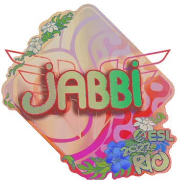 Sticker | jabbi (holo) | Rio 2022