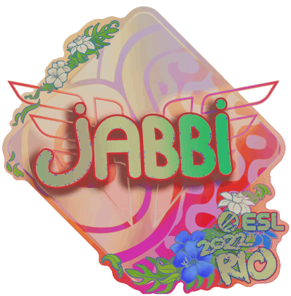 Sticker | jabbi (holográfica) | Río 2022