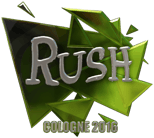 Sticker | RUSH (Foil) | Cologne 2016 Sticker | RUSH (Foil) | Cologne 2016 image