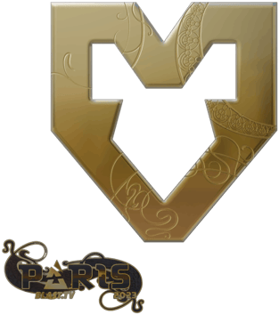 Sticker | MOUZ (dorada) | París 2023