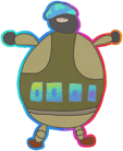 Sticker | Poorly Drawn IDF image