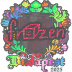 Sticker | frozen (Holo) | Budapest 2025