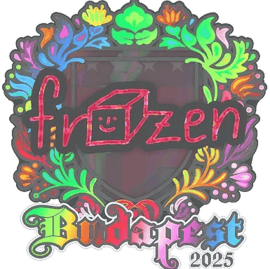 Çıkartma | frozen (Holo) | Budapeşte 2025