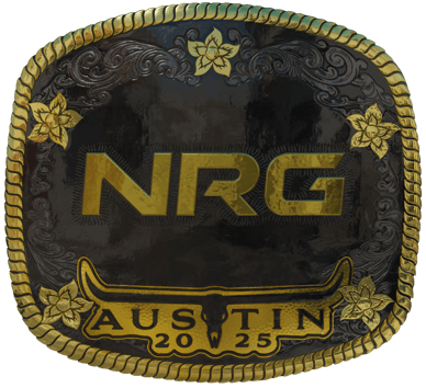 Sticker | NRG(金色)| 2025年奥斯汀锦标赛