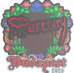 Sticker | Mercury (Embroidered) | Budapest 2025